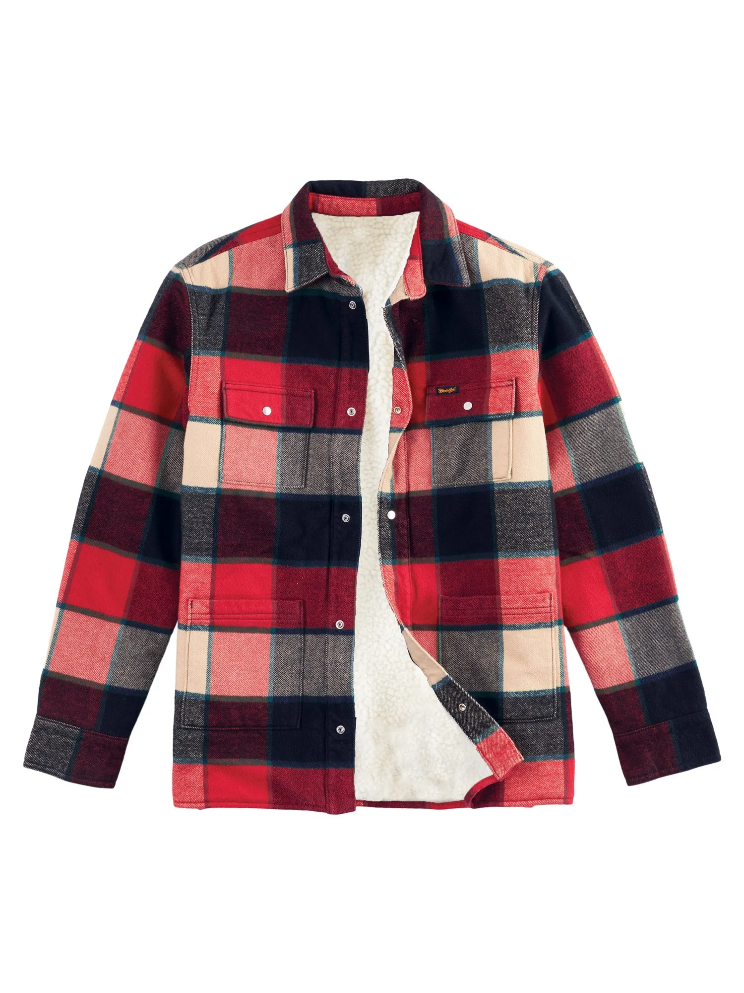 112318490 Sherpa Lined Flannel Jacket