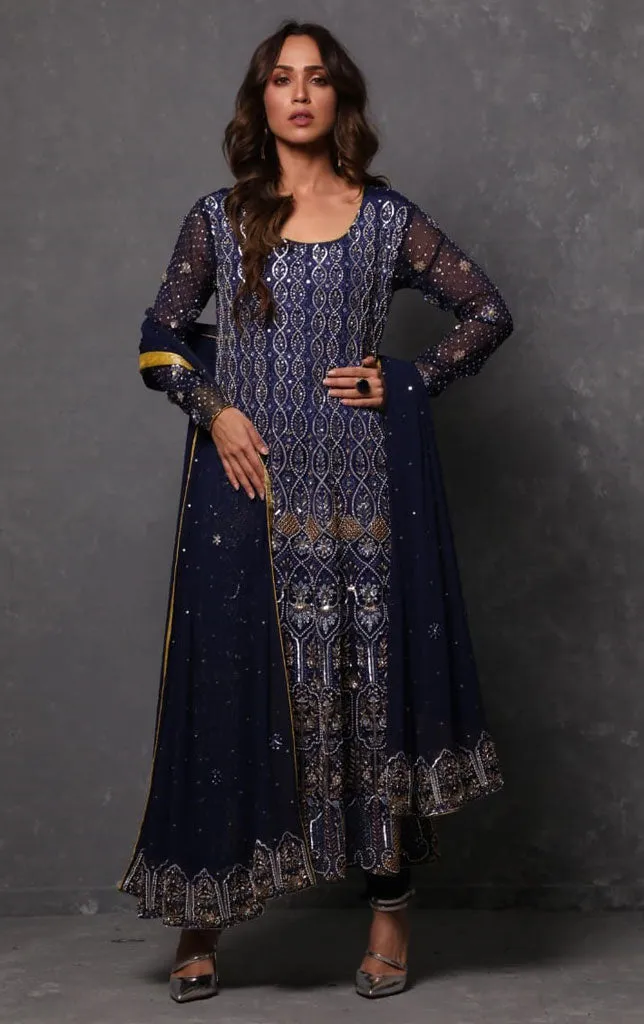 Aari Embroidered Chiffon Luxury 3pc Suit | SHAHIZAIB | S201918