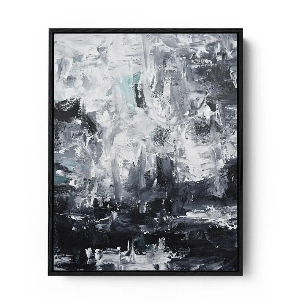 Abstract 294 Framed Canvas