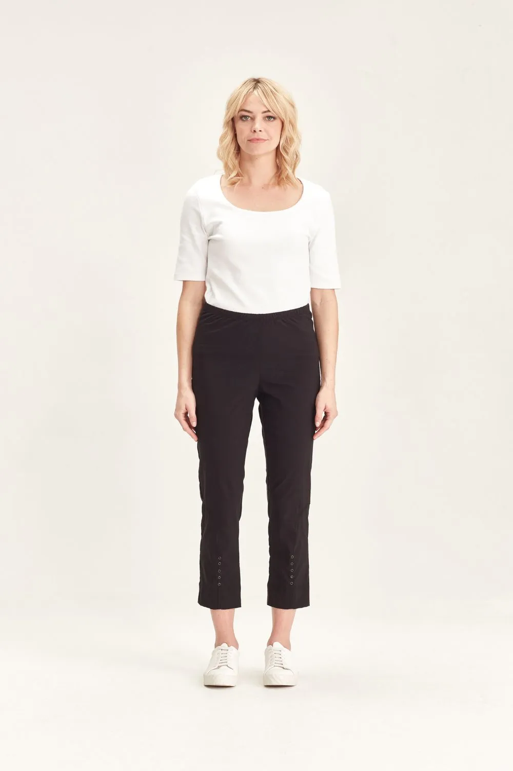 Acrobat Eyelet Pant | Black