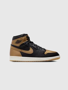 AIR JORDAN 1 RETRO HIGH OG "BLACK/METALLIC GOLD/SAIL"