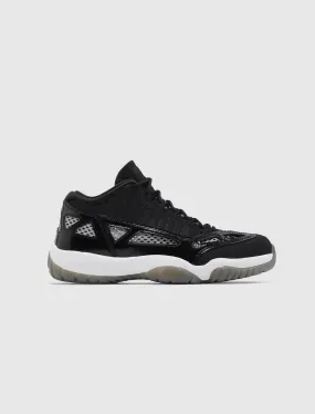 AIR JORDAN 11 RETRO LOW IE "BLACK/WHITE"