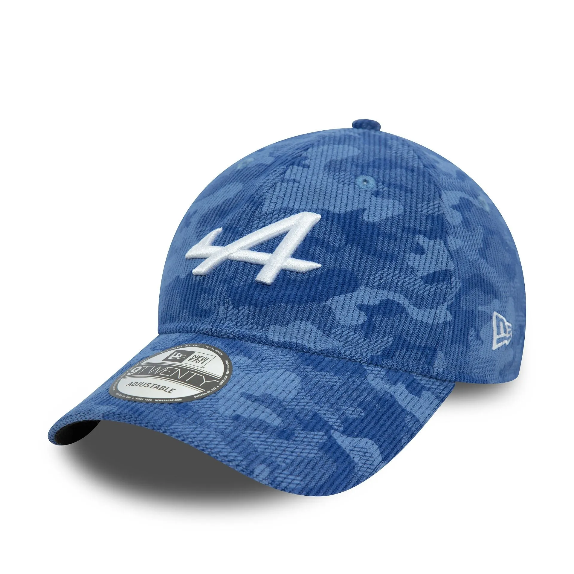 Alpine Racing Camo Cord Blue 9TWENTY Adjustable Cap