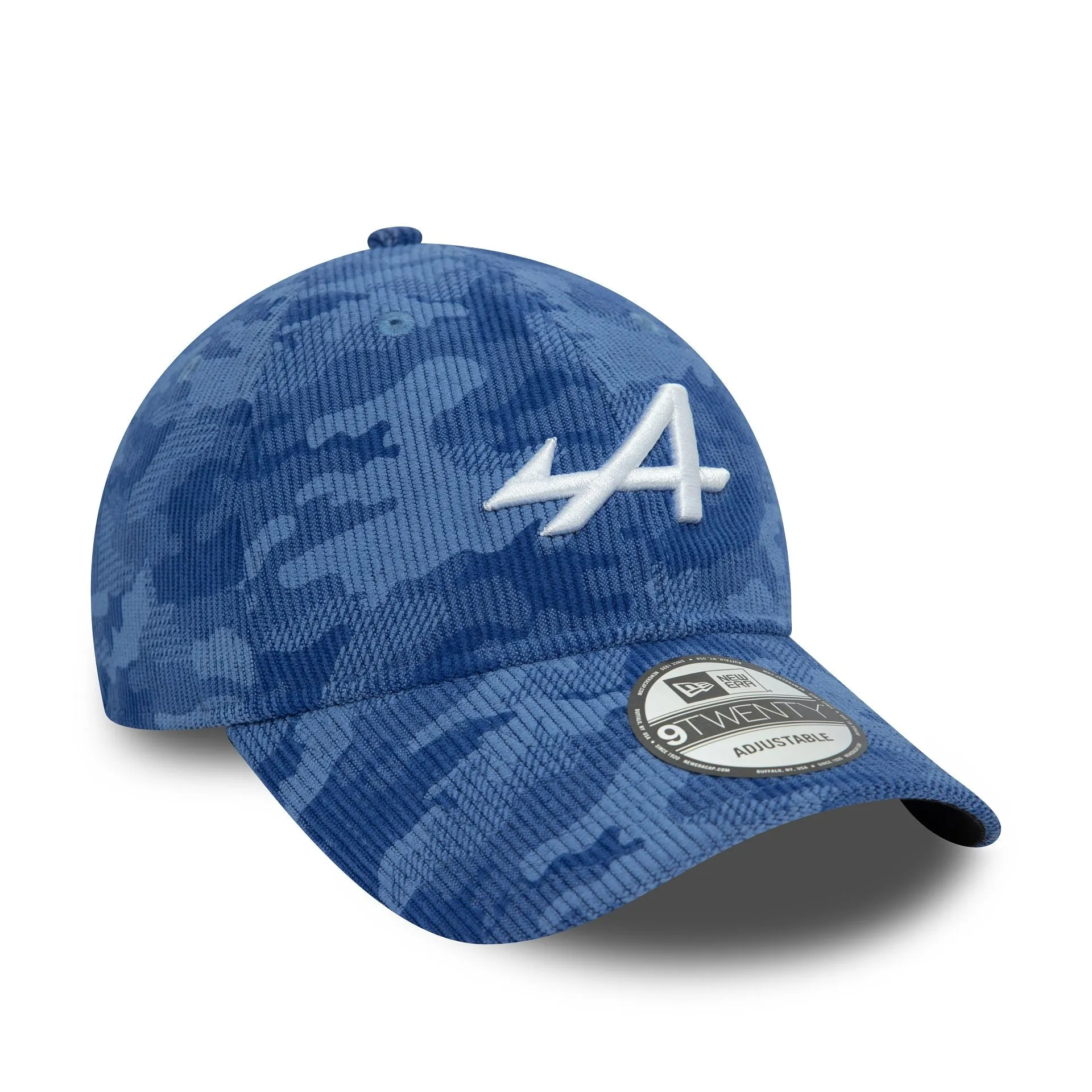 Alpine Racing Camo Cord Blue 9TWENTY Adjustable Cap