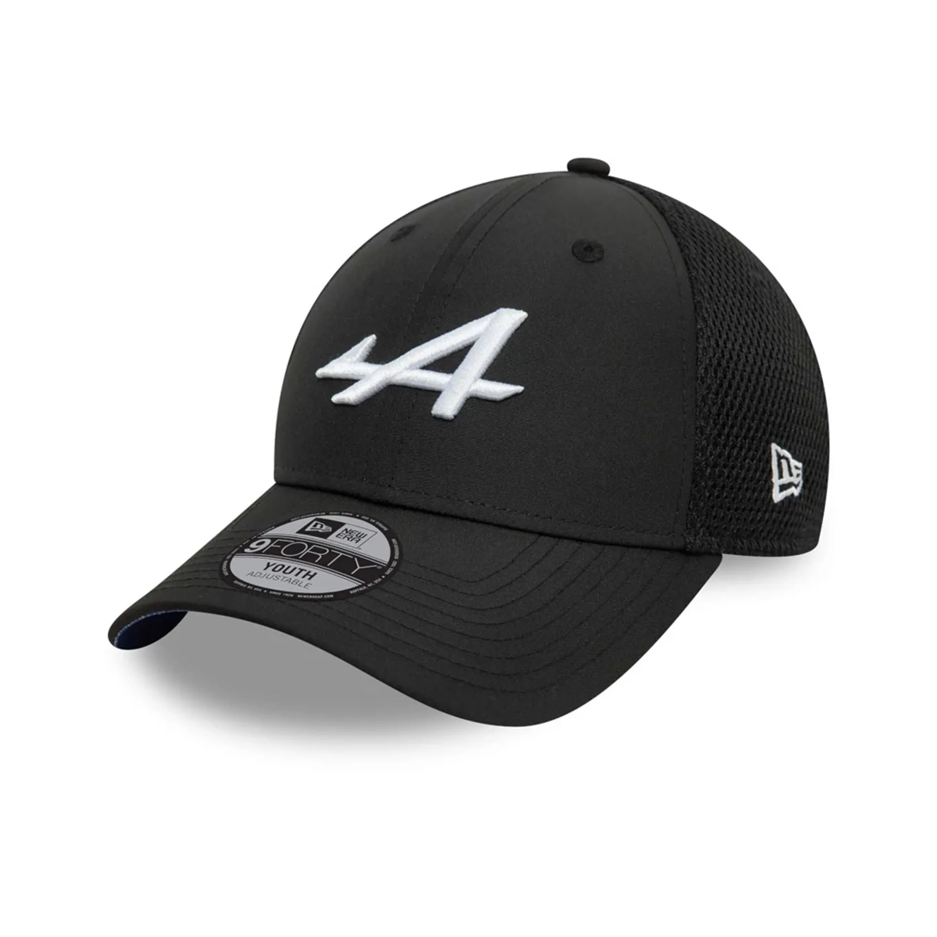 Alpine Racing Youth Team Black 9FORTY Adjustable Cap