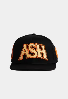 Ashluxe Crest Snapback Black