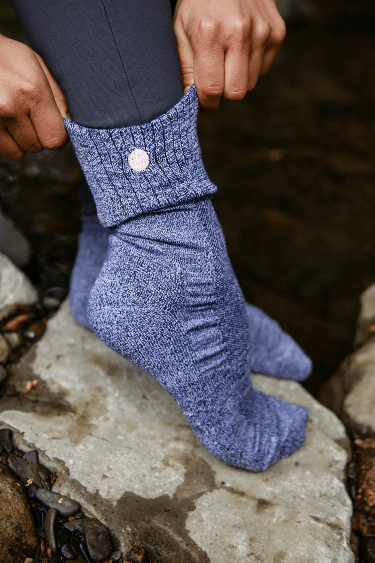 Bamboo Hiking Socks - Deep Navy