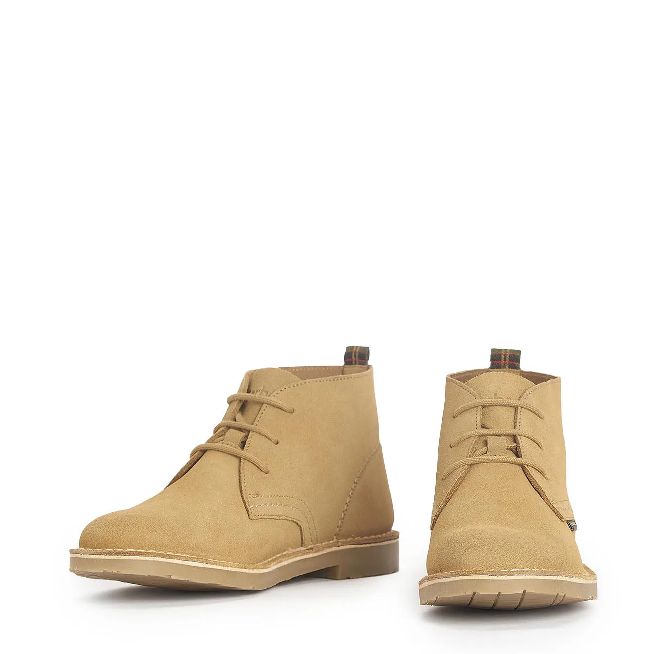 Barbour Siton Desert Boots Sand Suede