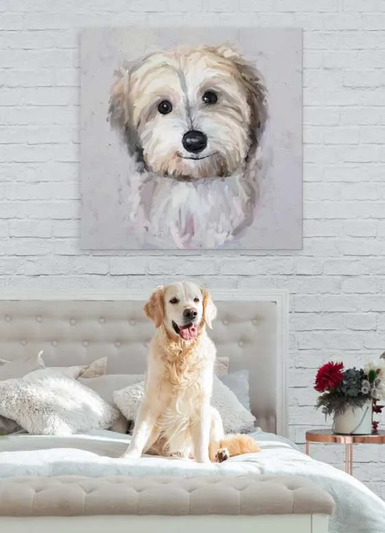 Best Friend - Havanese Canvas Wall Art