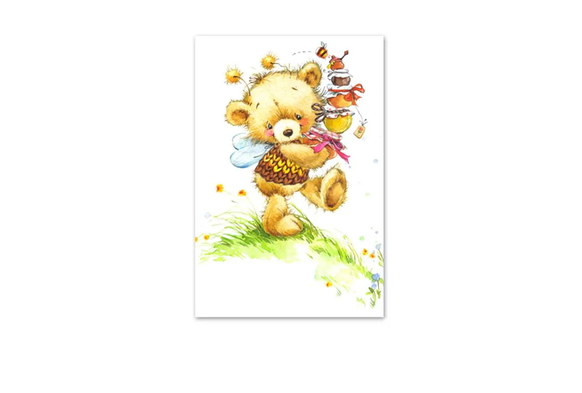 Boo Boo Bear 4 | Canvas Wall Art Print