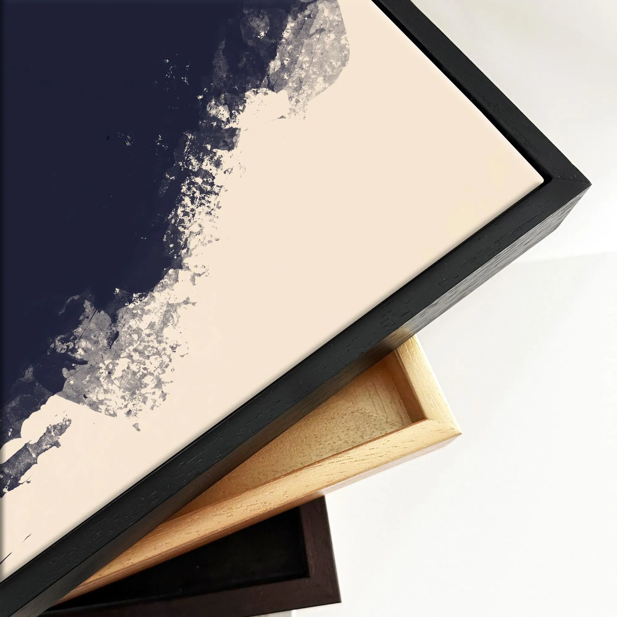 Burnt Sands Framed Canvas