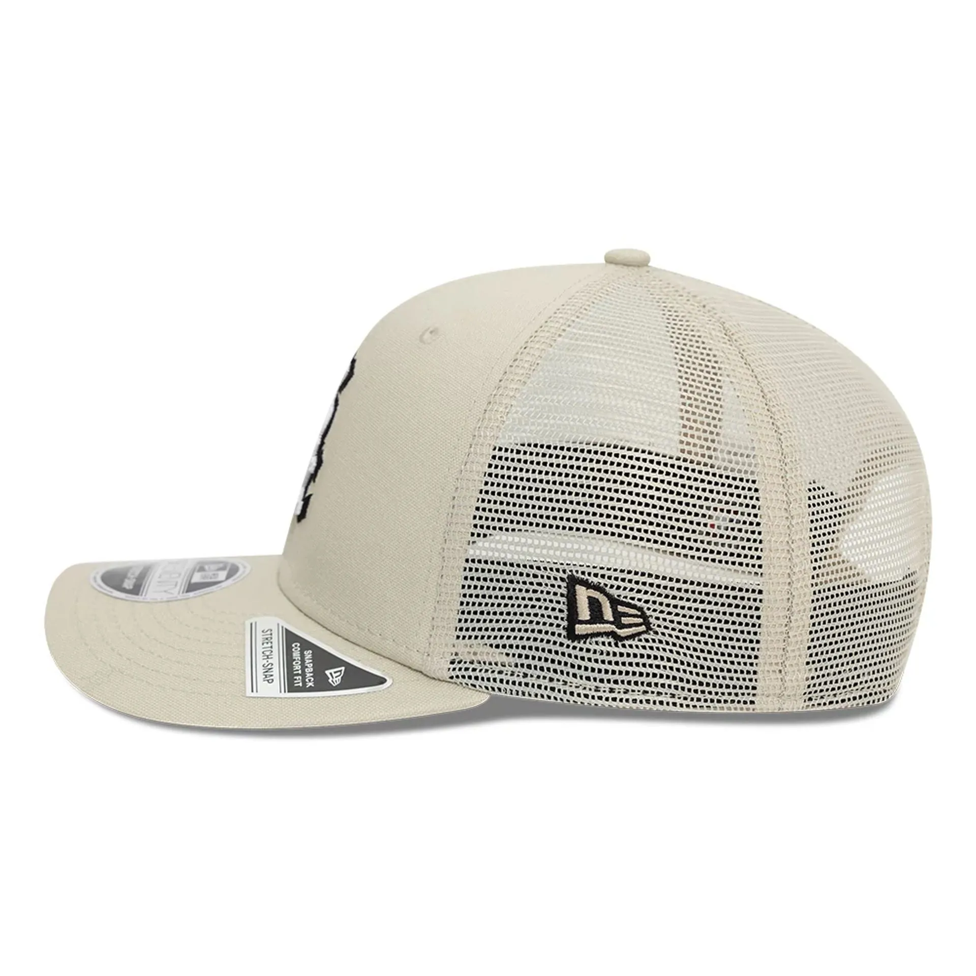 Chicago White Sox Canvas Light Beige 9SEVENTY Stretch Snap Adjustable Cap