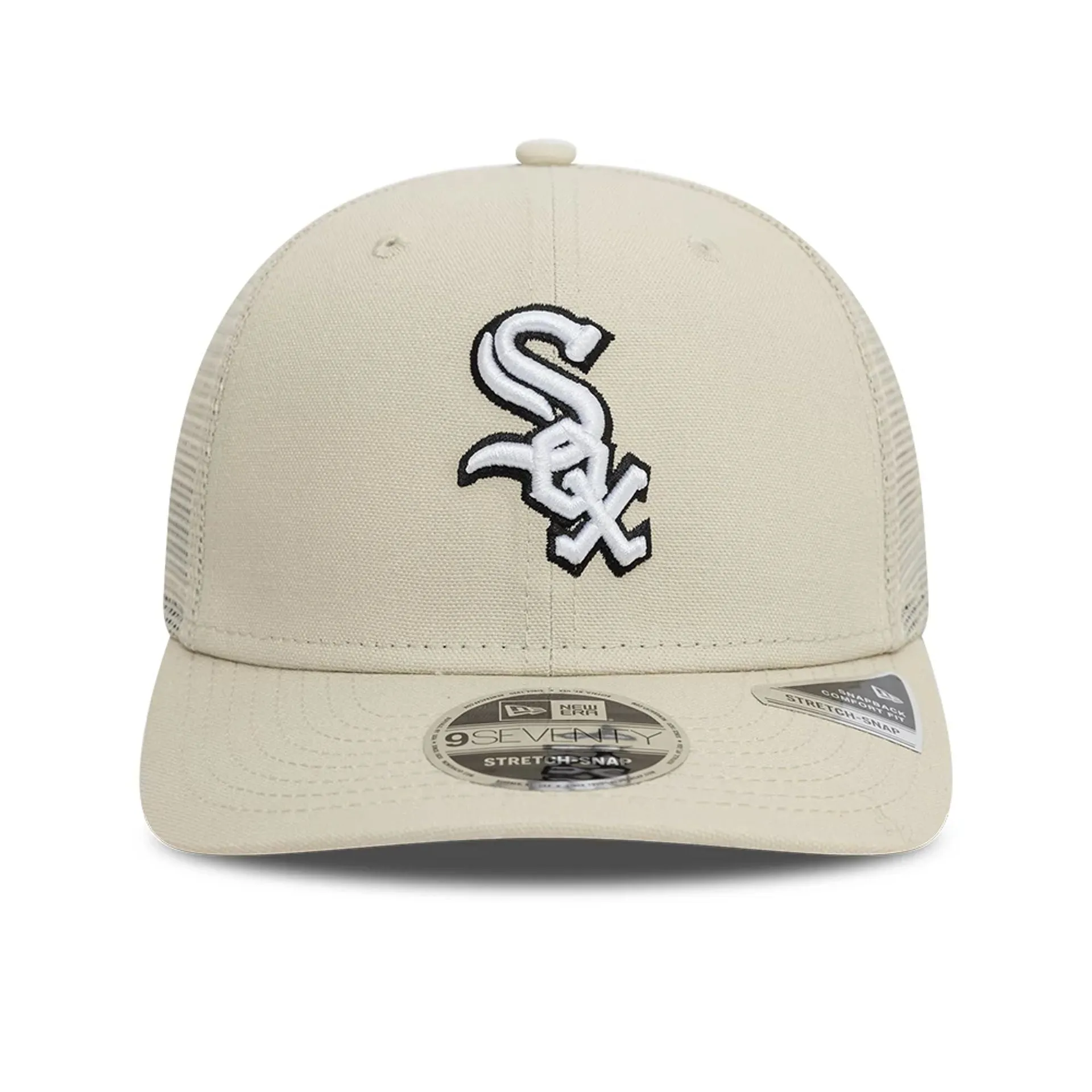 Chicago White Sox Canvas Light Beige 9SEVENTY Stretch Snap Adjustable Cap