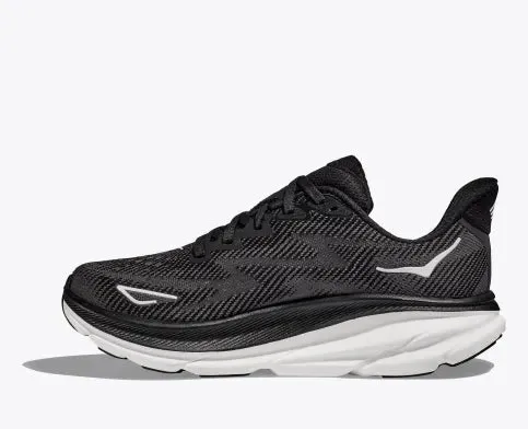 Clifton 9 W | Black/White