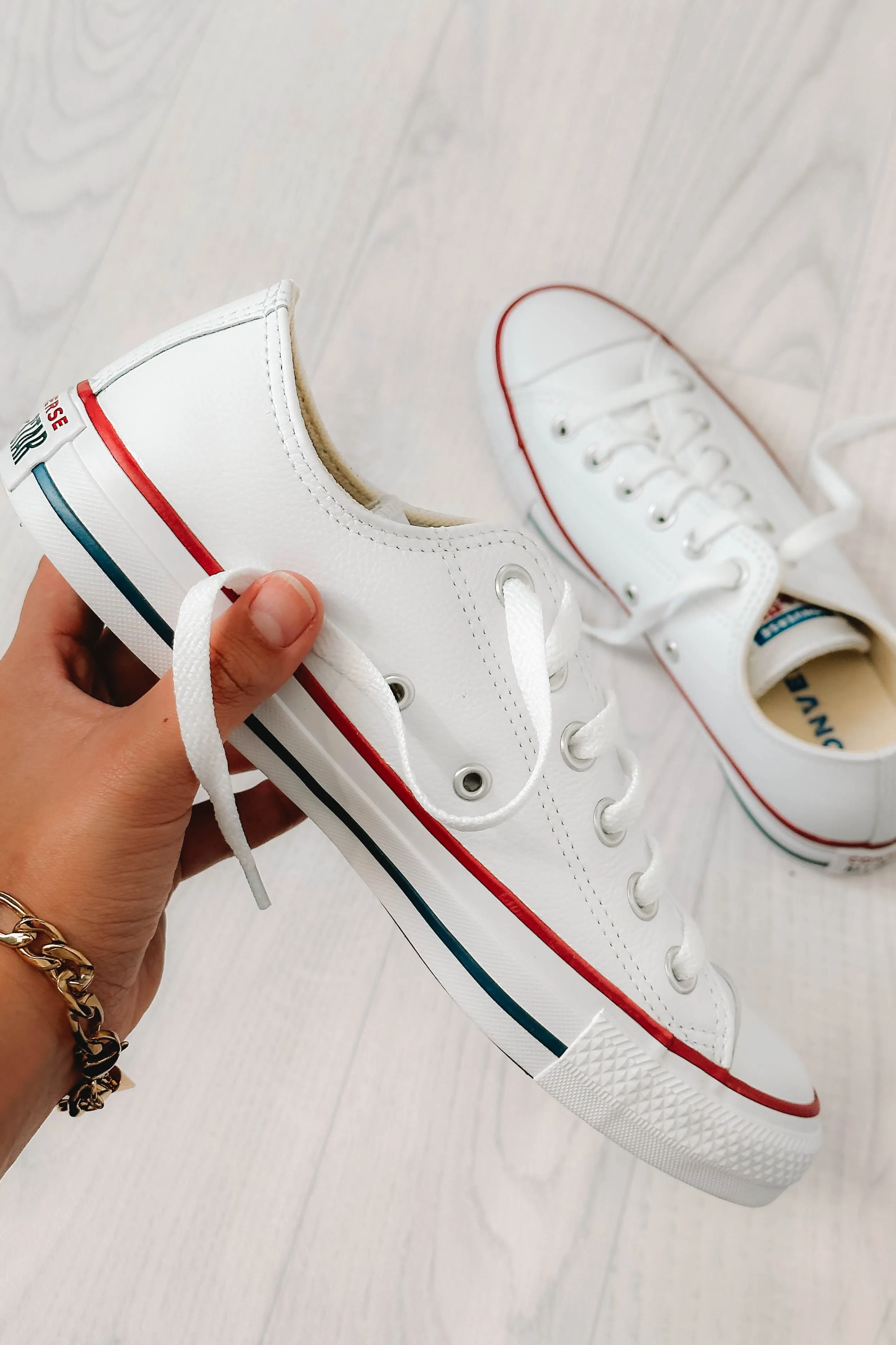 Converse Chuck Taylor All Star Leather Low White