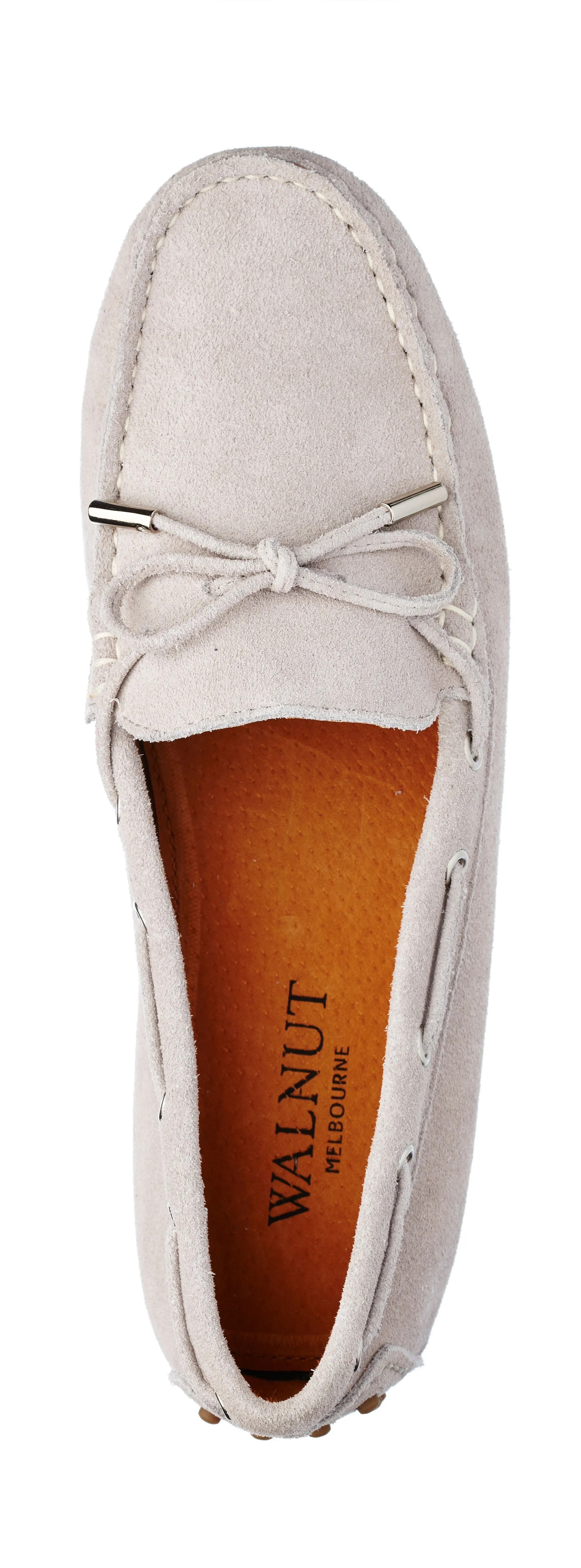 Daria Suede Loafer Pale Grey