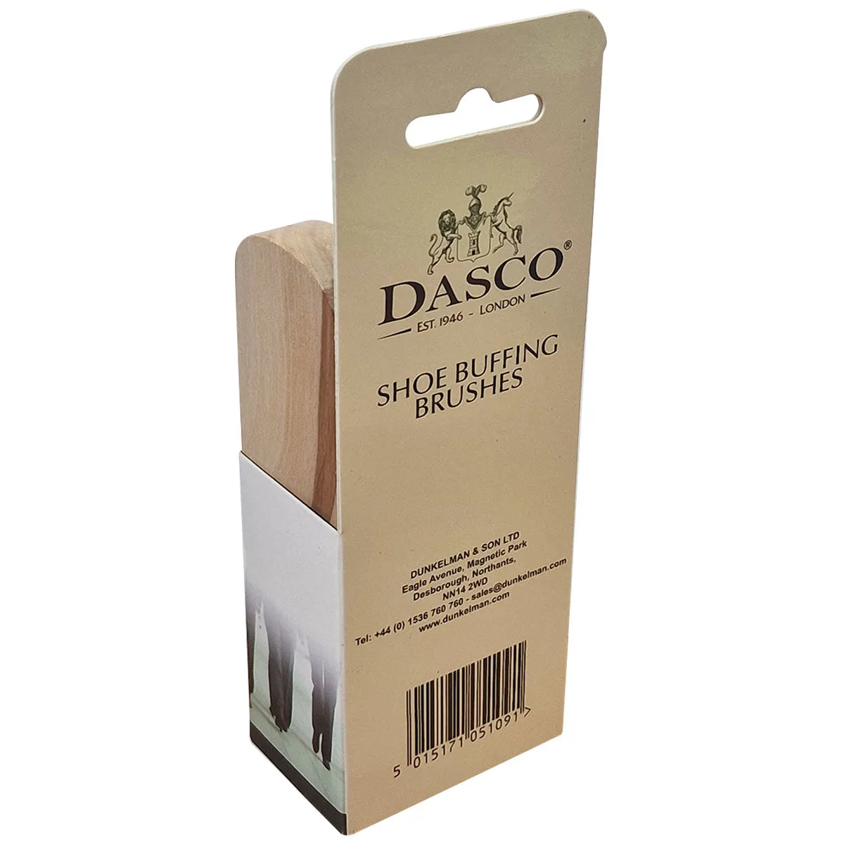 Dasco Shoe Buffing Brushes 2 Pack