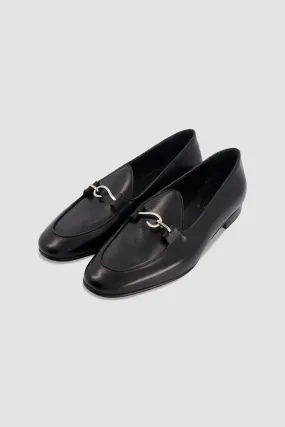 Edhen Milano Comporta Black Leather Loafers