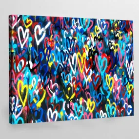 Graffiti Pop Art Canvas