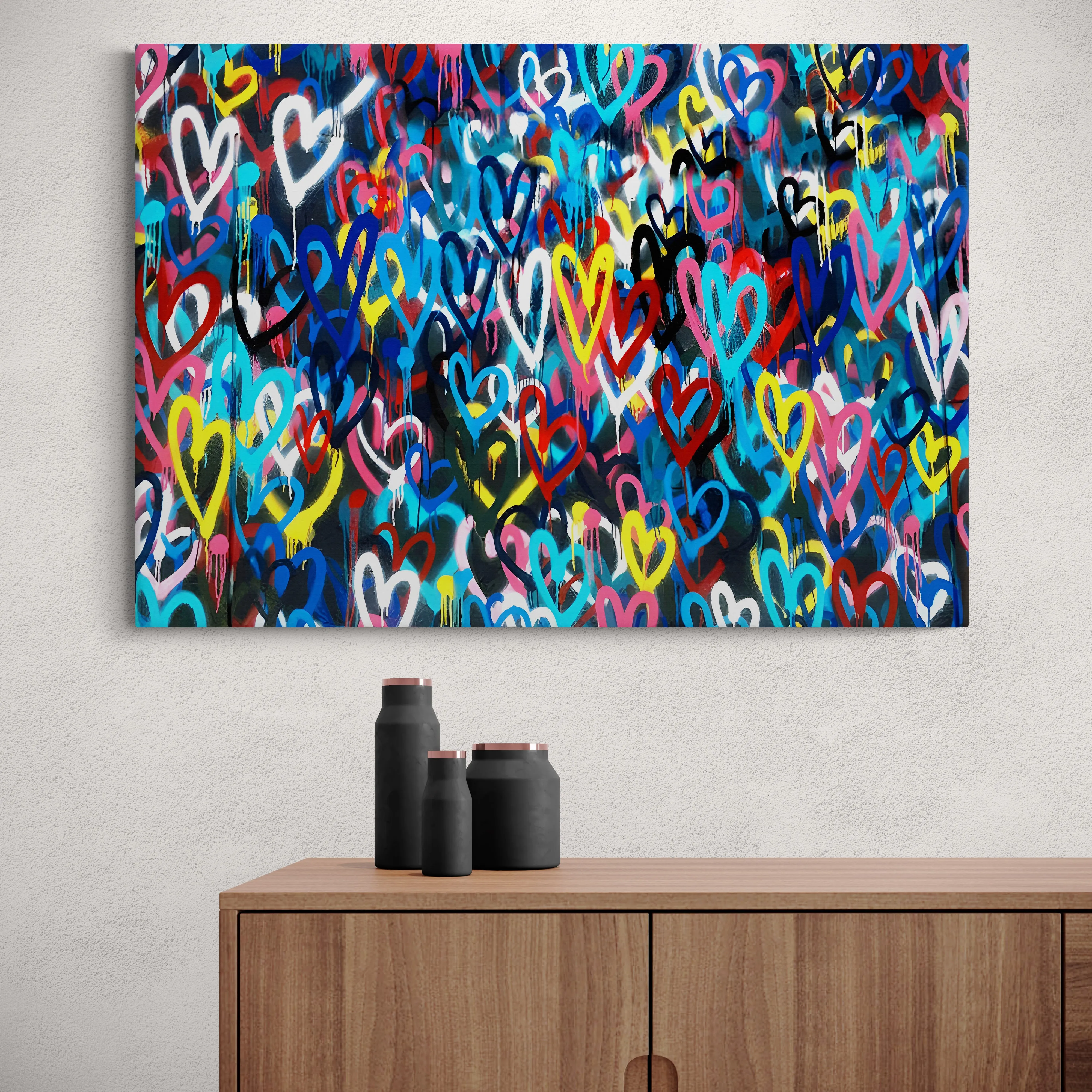 Graffiti Pop Art Canvas