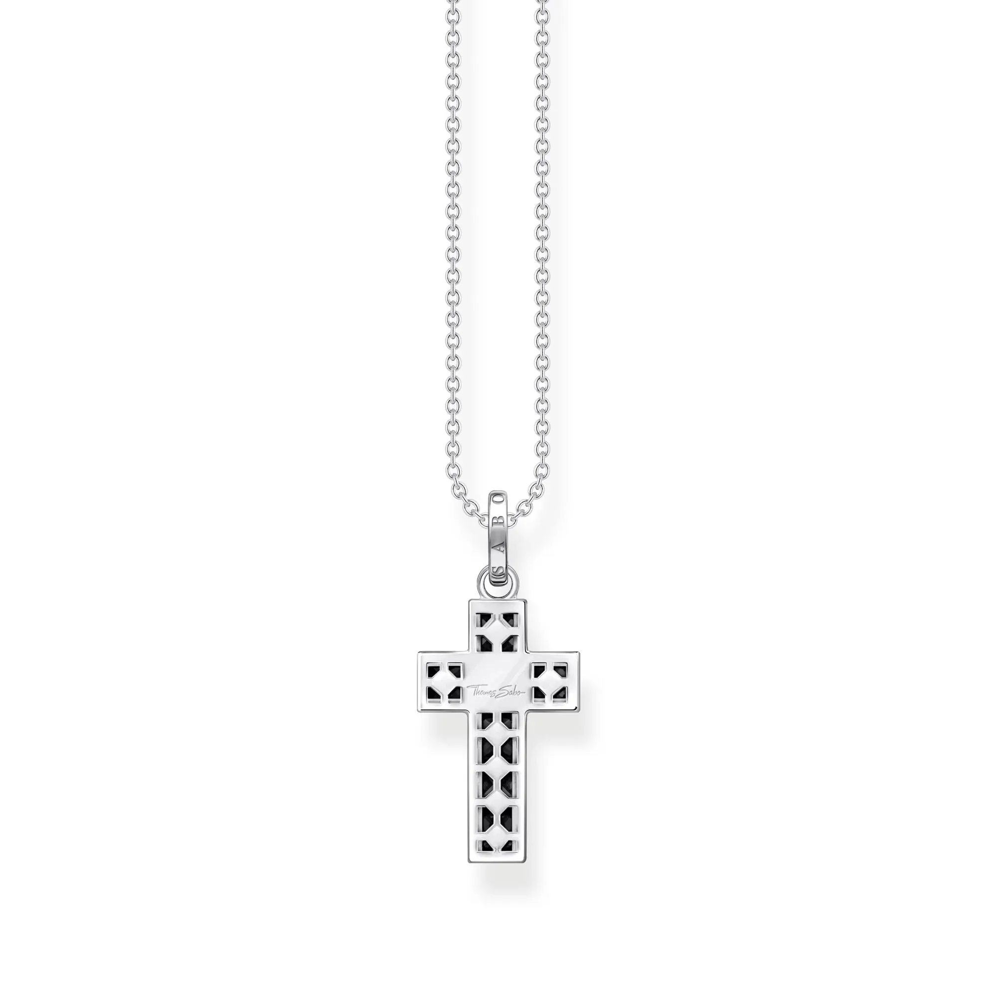 Heritage Black Cross Necklace