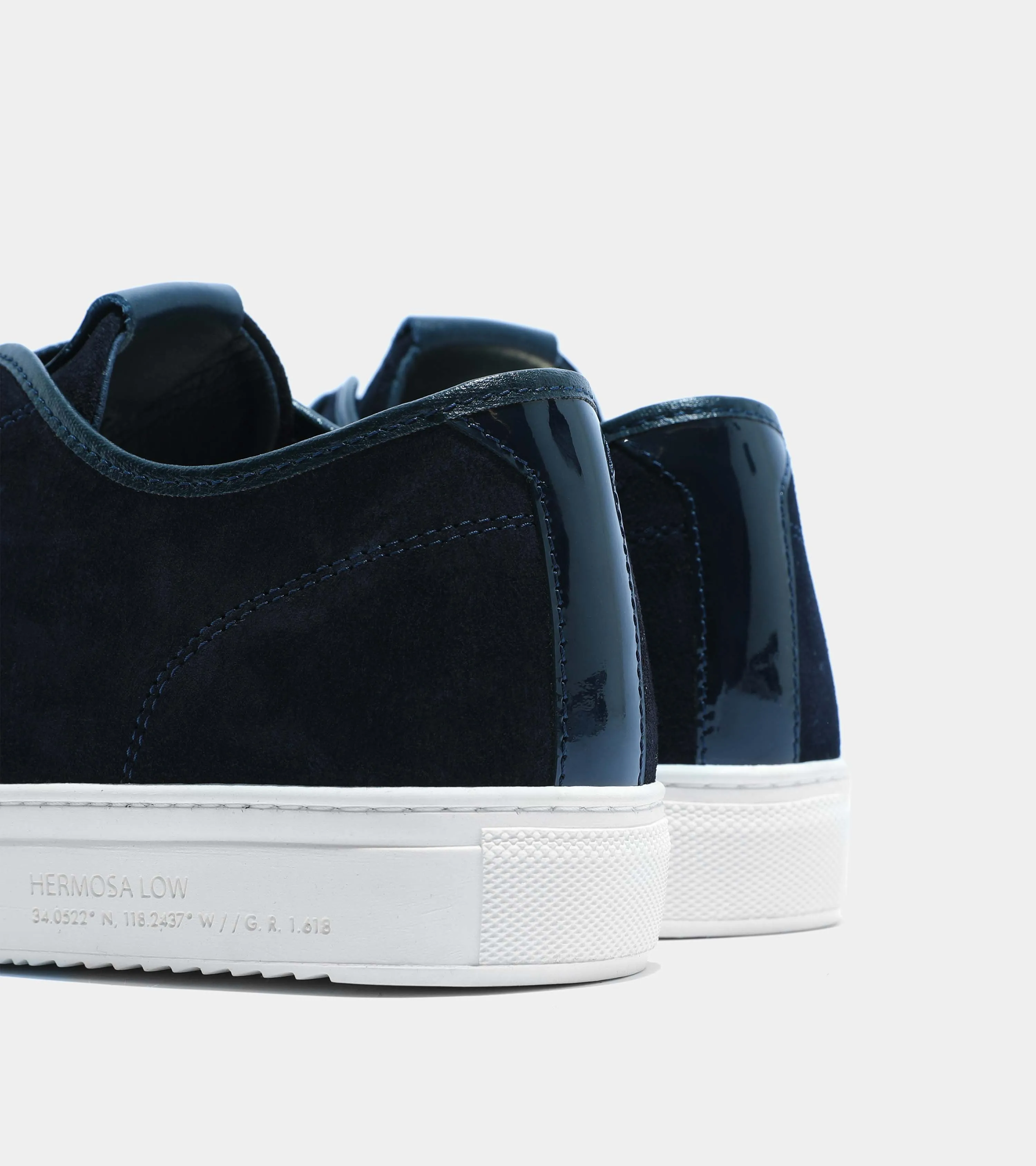 Hermosa | Navy Suede Patent AHP224-59