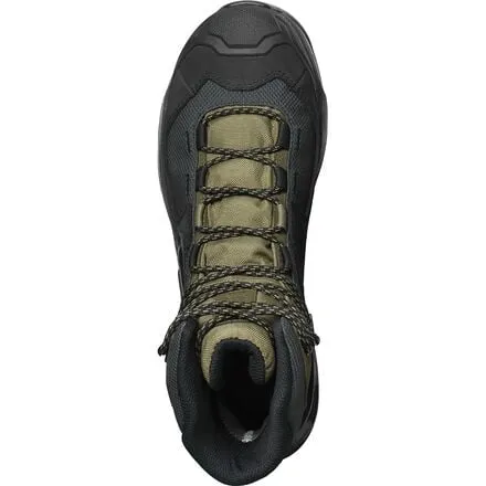 Hiking boots Quest Element GTX men's Salomon, color Black/Deep Lichen Green/Olive Night