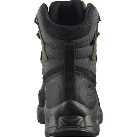 Hiking boots Quest Element GTX men's Salomon, color Black/Deep Lichen Green/Olive Night