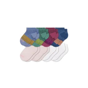 Junior Lightweight Ankle Sock 8-Pack