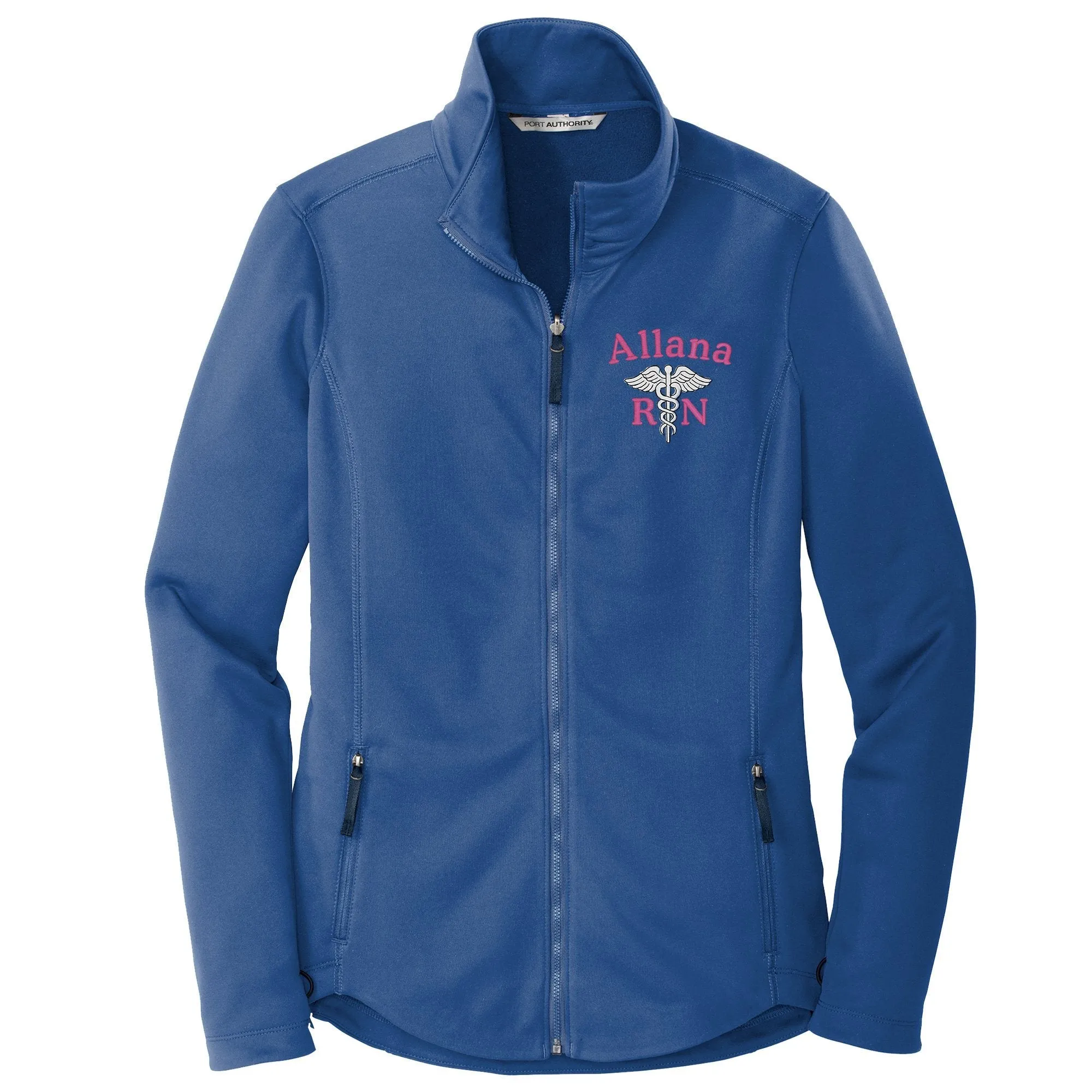 L904 | Ladies Smooth Fleece Nurse Jacket