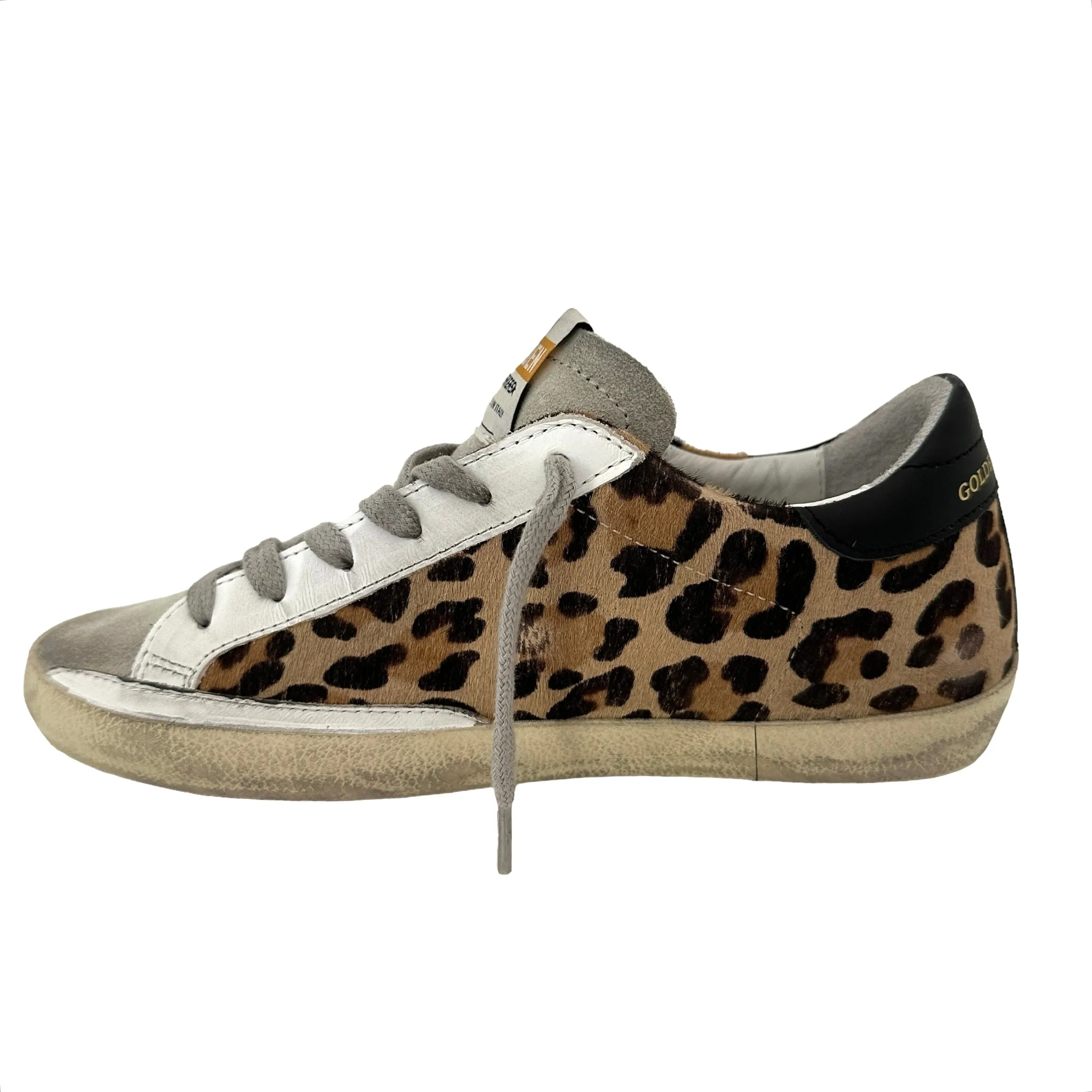 Leopard Superstar Sneakers - 7