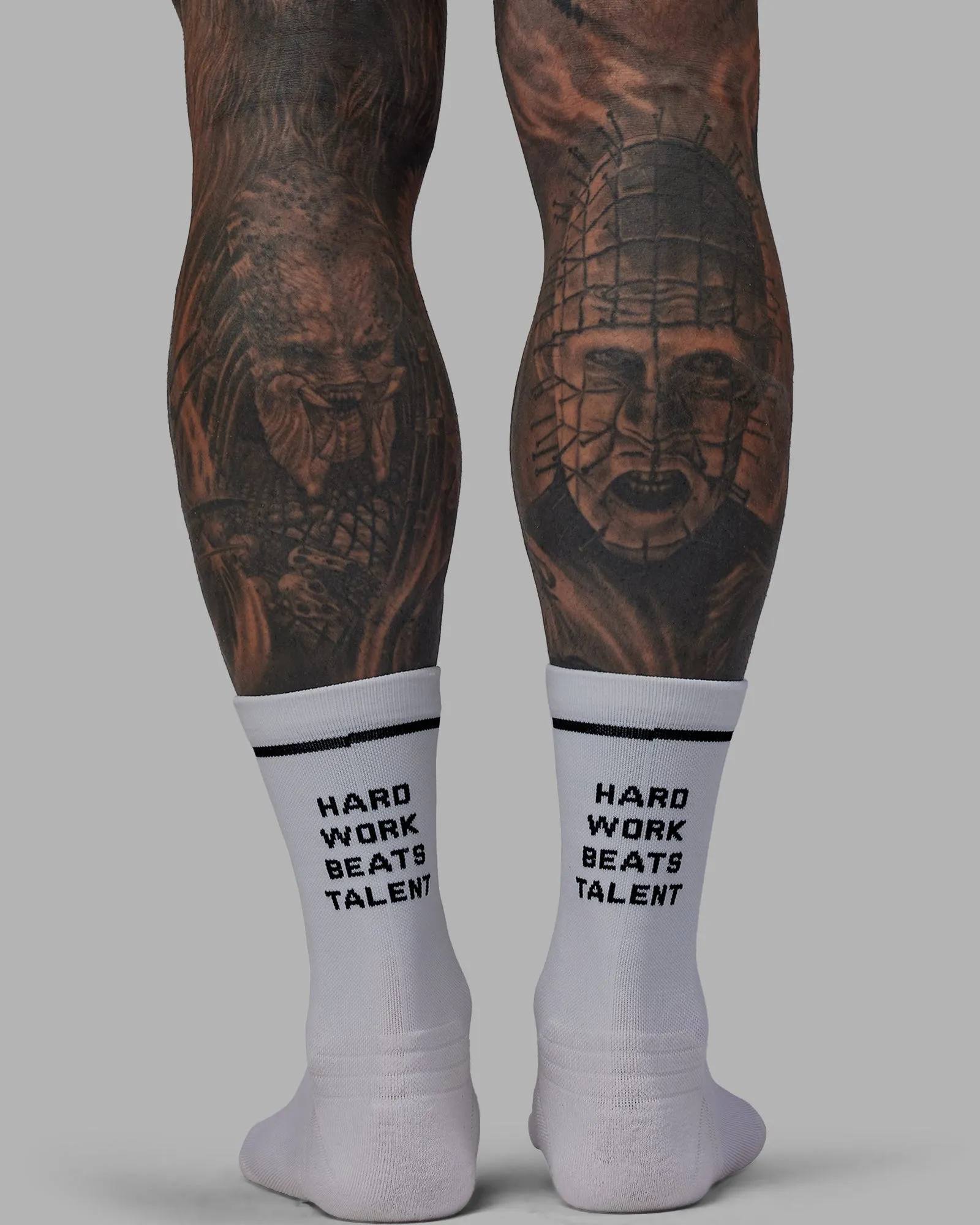 LSKD x Logan Martin Performance Socks - White-Black