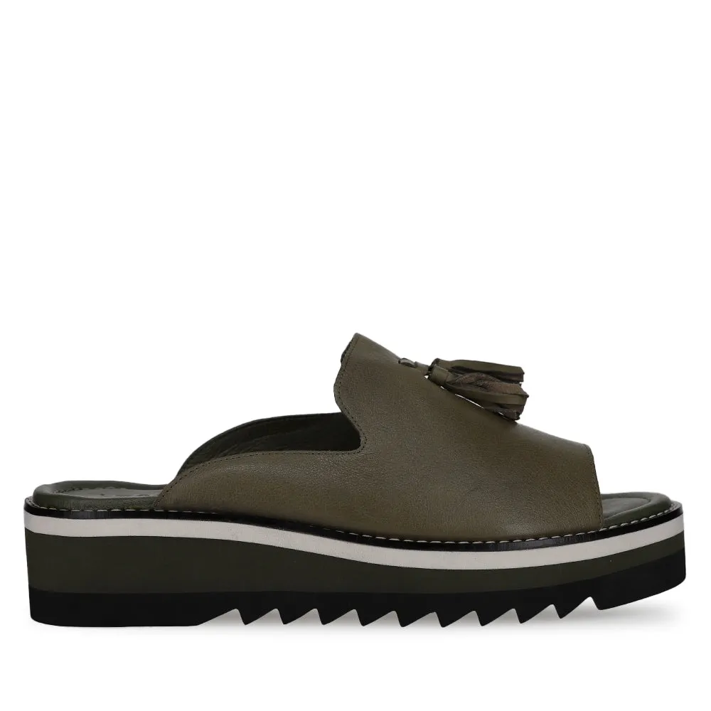 Luxe Sandal - Olive