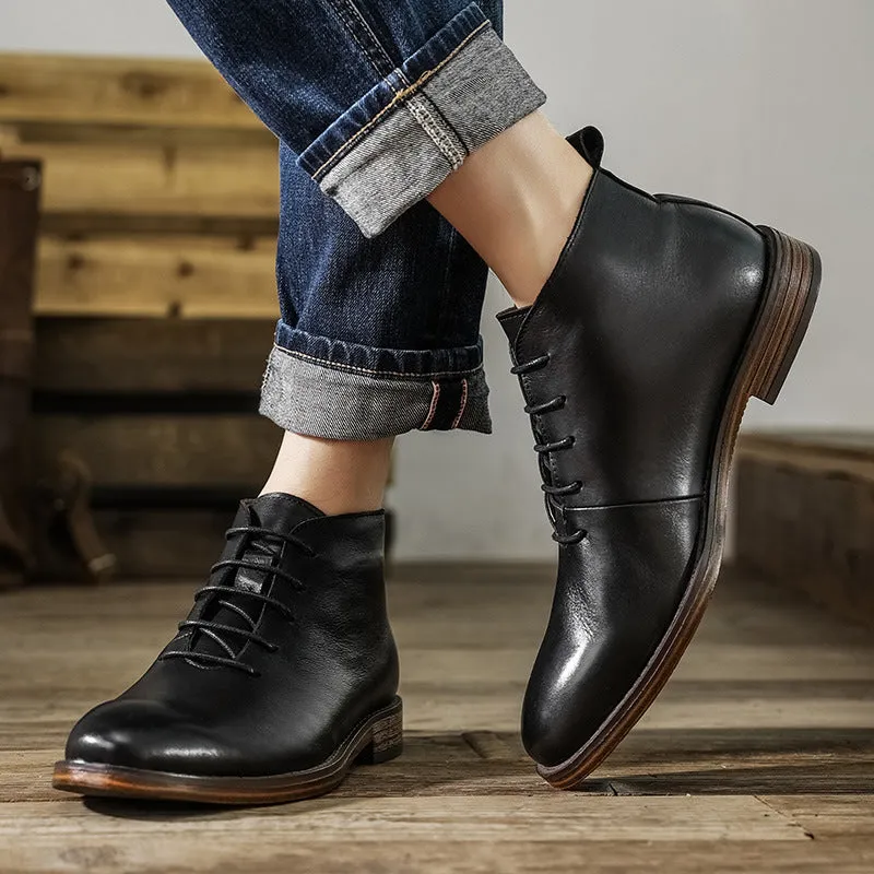 Martin - English Chelsea Leather Boots