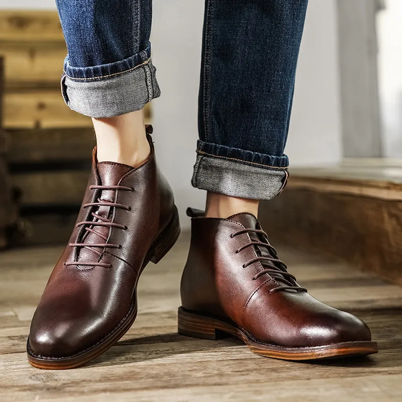 Martin - English Chelsea Leather Boots