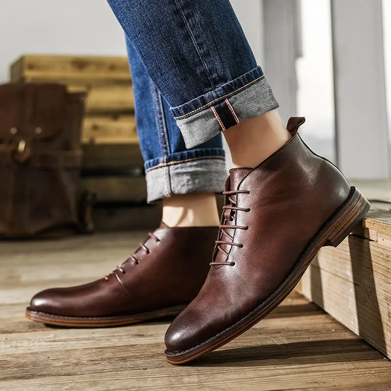 Martin - English Chelsea Leather Boots