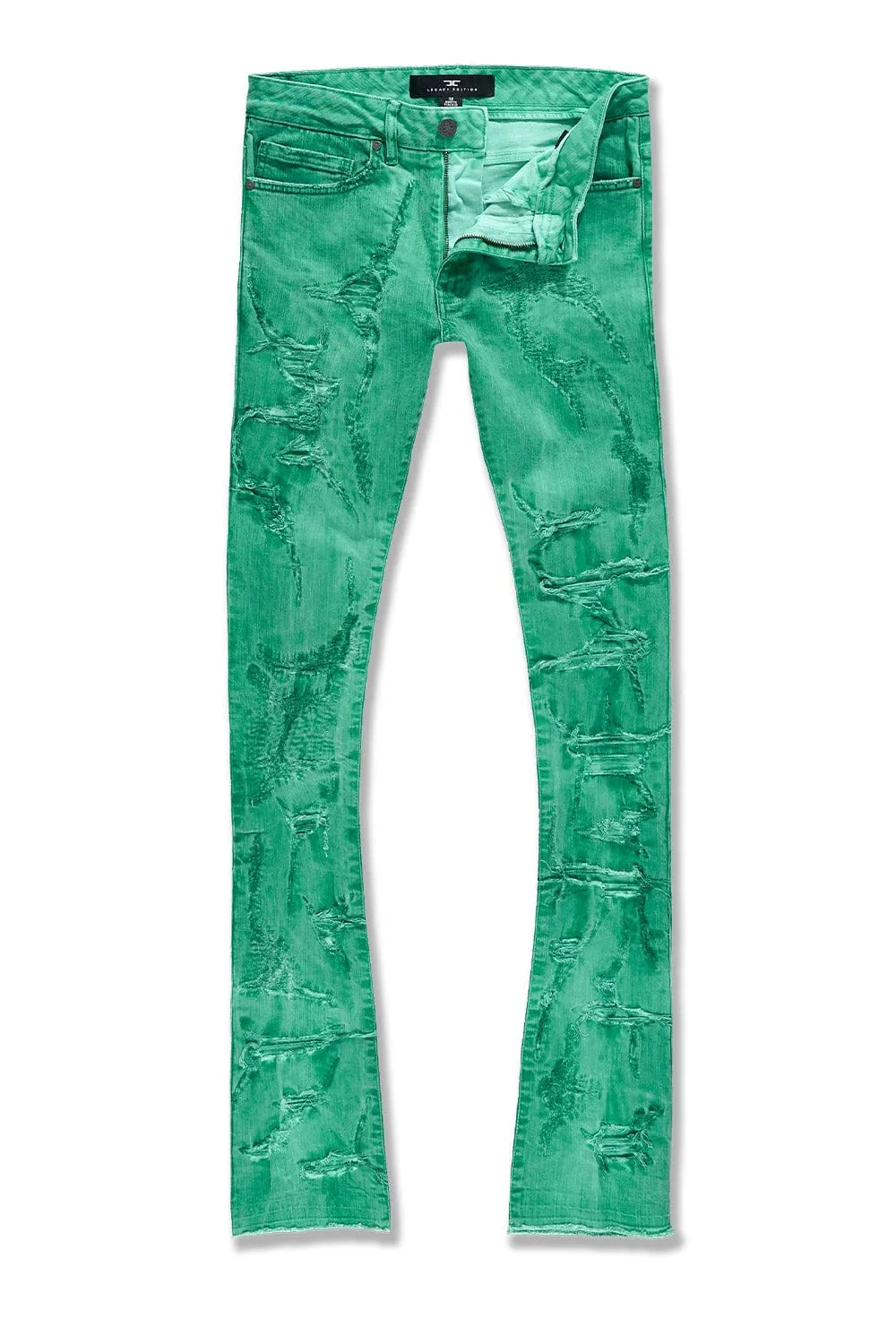 Martin Stacked - Santorini Denim (Mint)