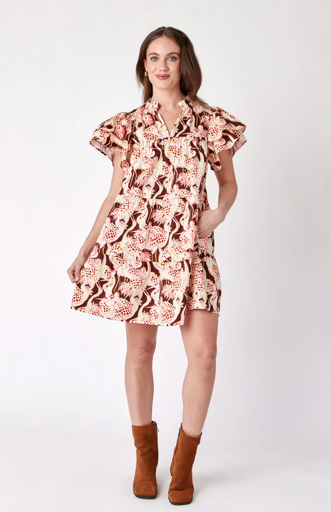 Mila Dress | Cranes