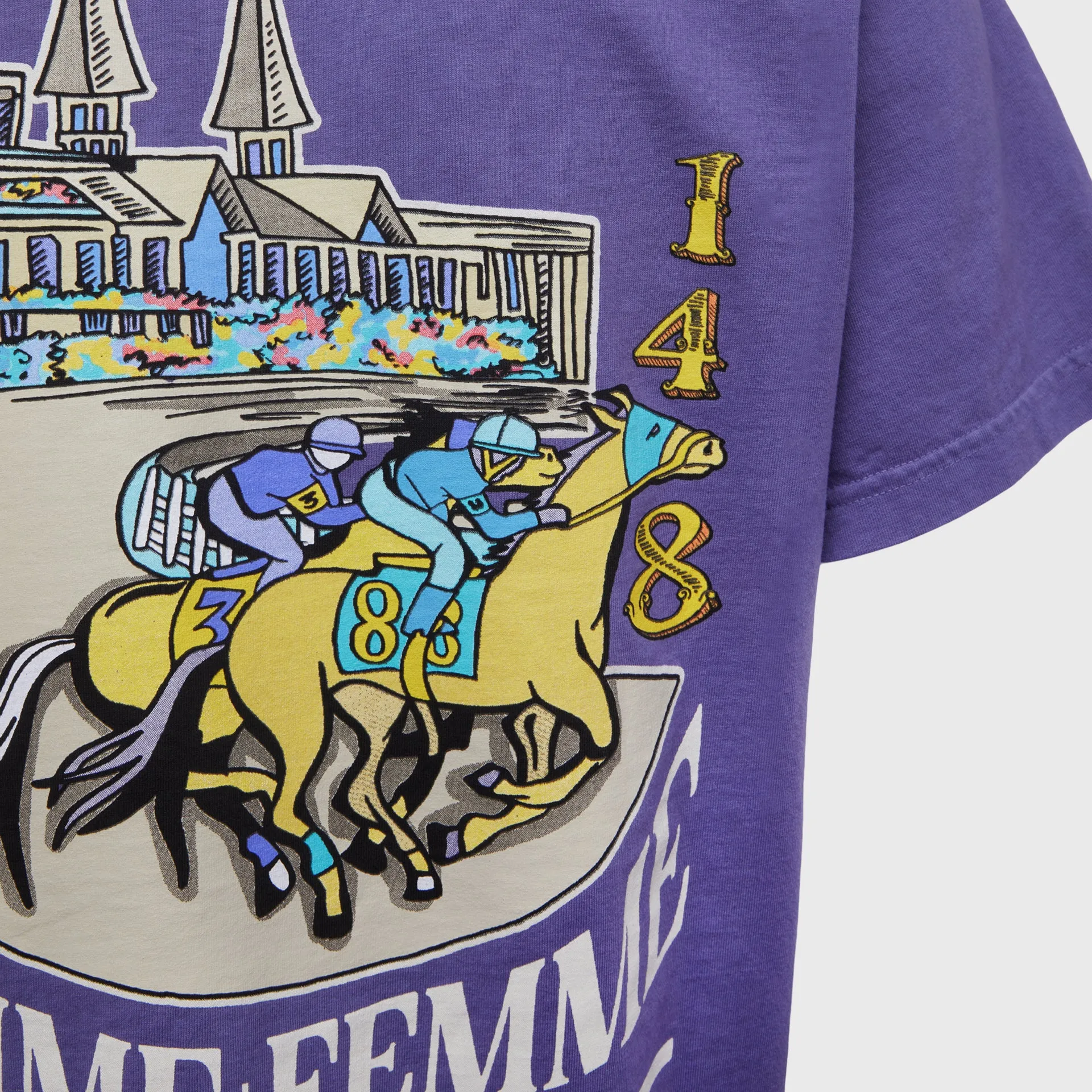 Millionaires Row Tee Purple