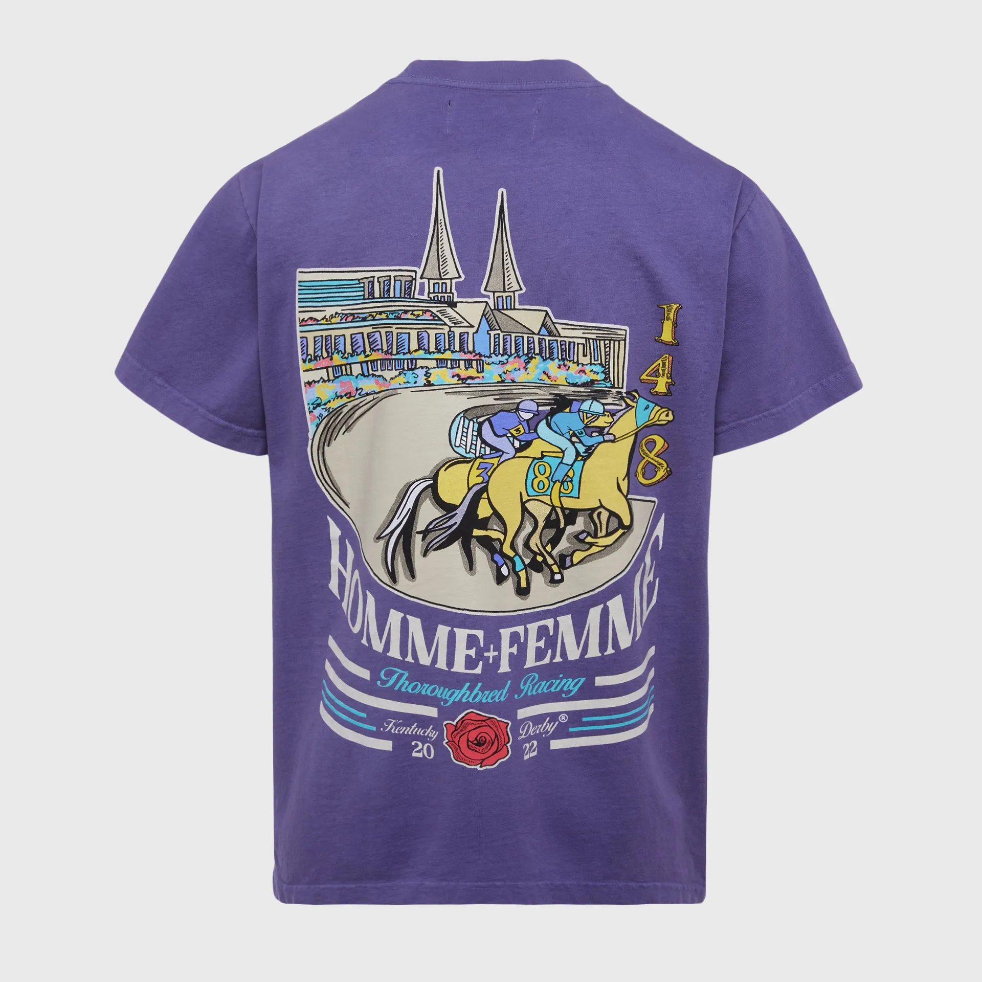 Millionaires Row Tee Purple