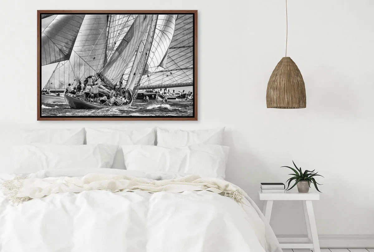 Moonbeams Crossing | Yacht Wall Art Print