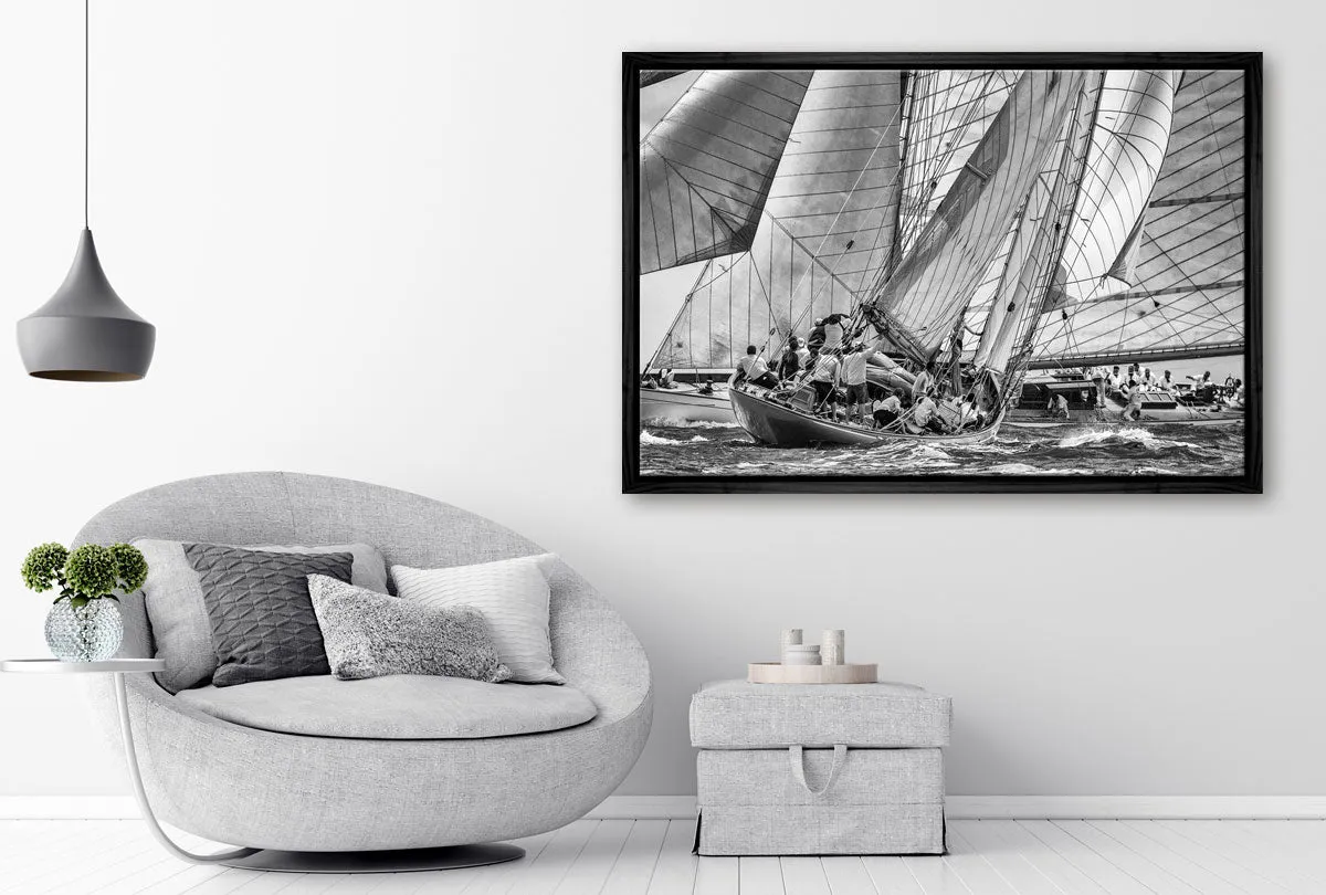 Moonbeams Crossing | Yacht Wall Art Print