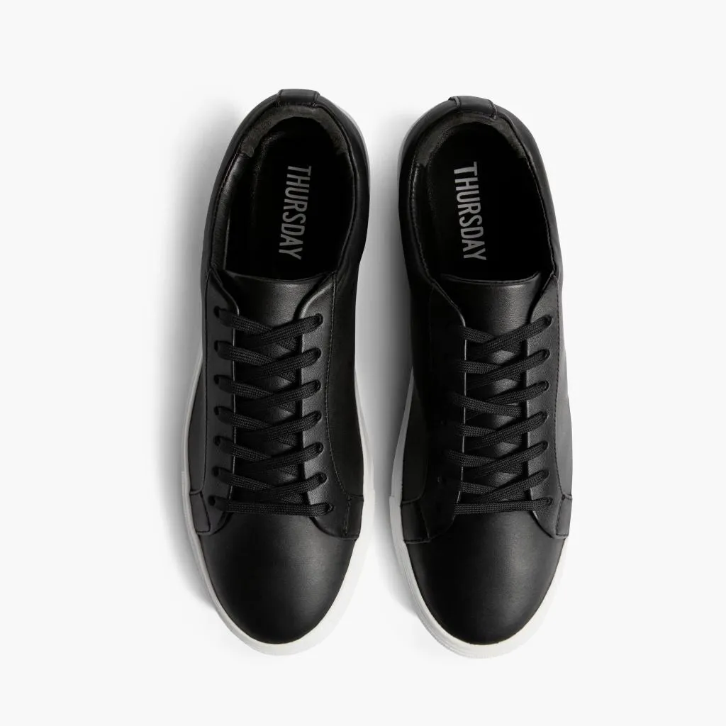 Premier Low Top | Black (Blind Eyelets)