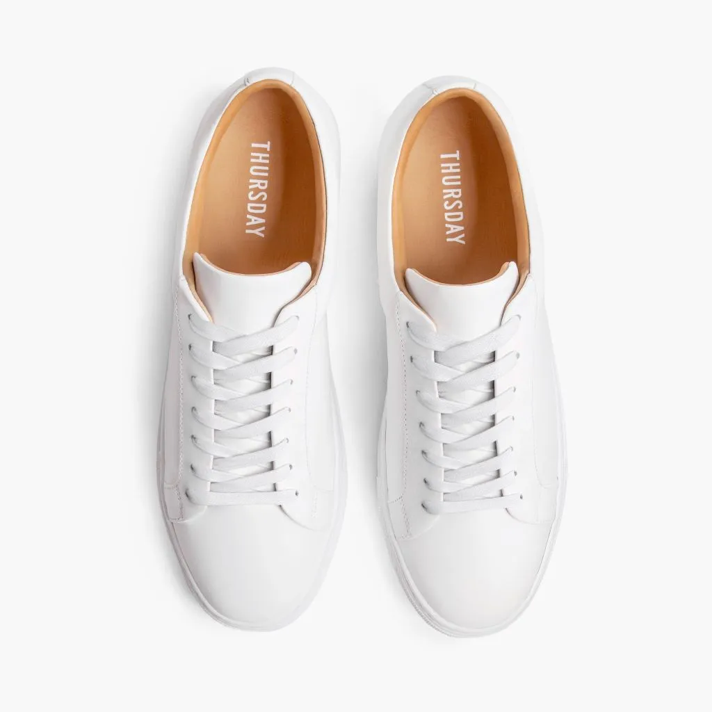 Premier Low Top | White (Blind Eyelets)