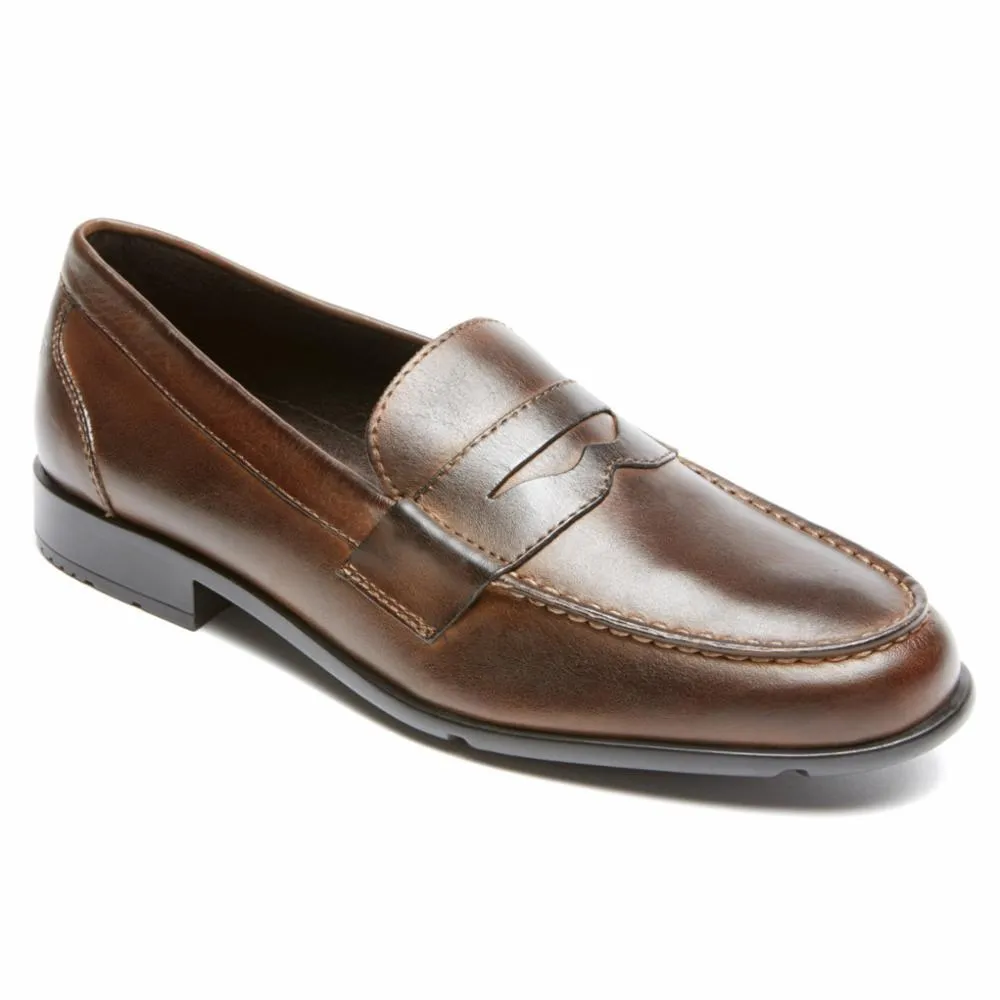 Rockport Men CLASSIC LOAFER LITE PENNY DARK BROWN