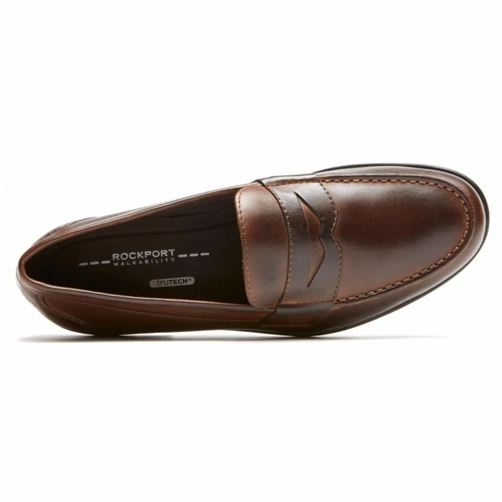 Rockport Men CLASSIC LOAFER LITE PENNY DARK BROWN