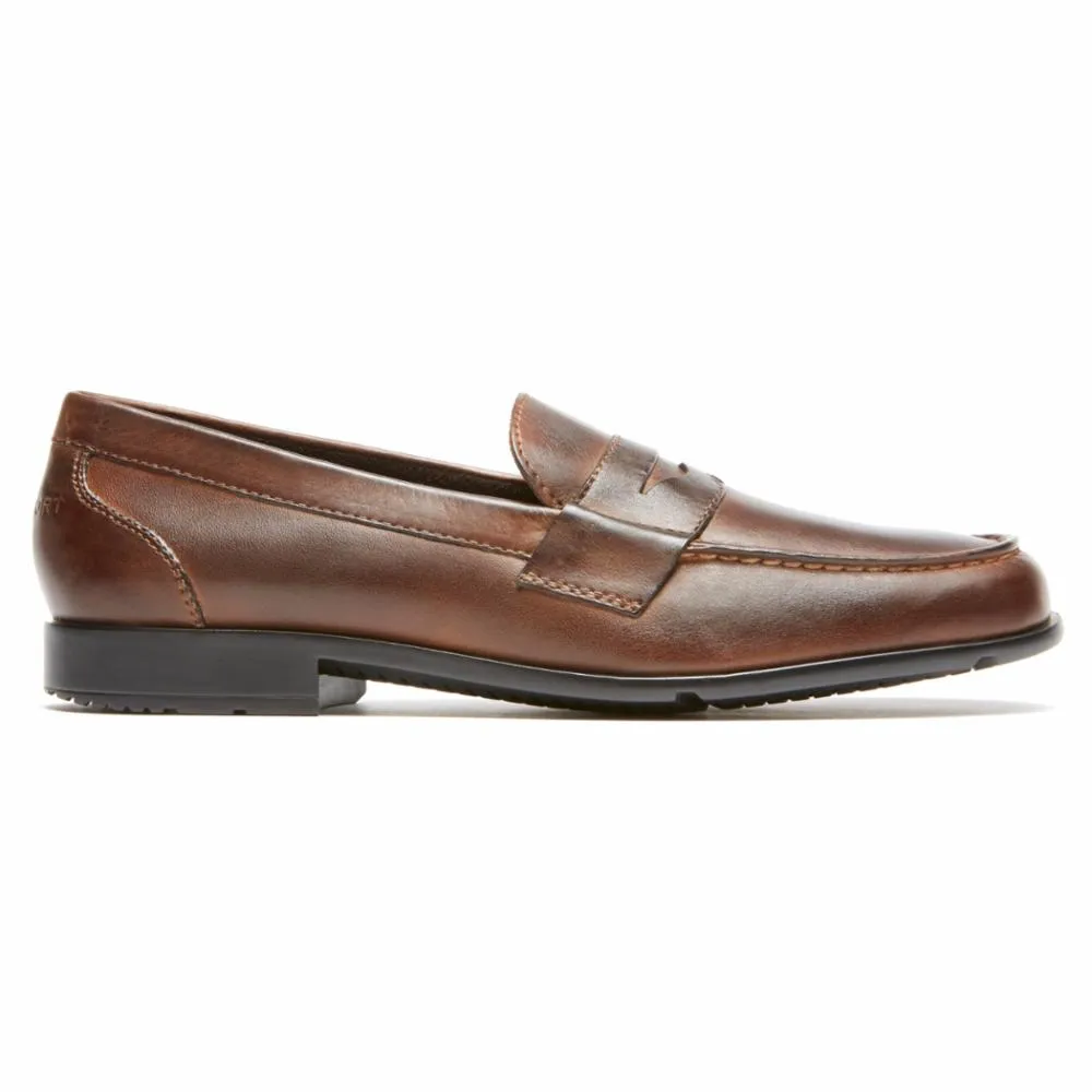 Rockport Men CLASSIC LOAFER LITE PENNY DARK BROWN