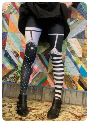 SAMPLE SALE - Pirate Pippi Leggings by fox savant