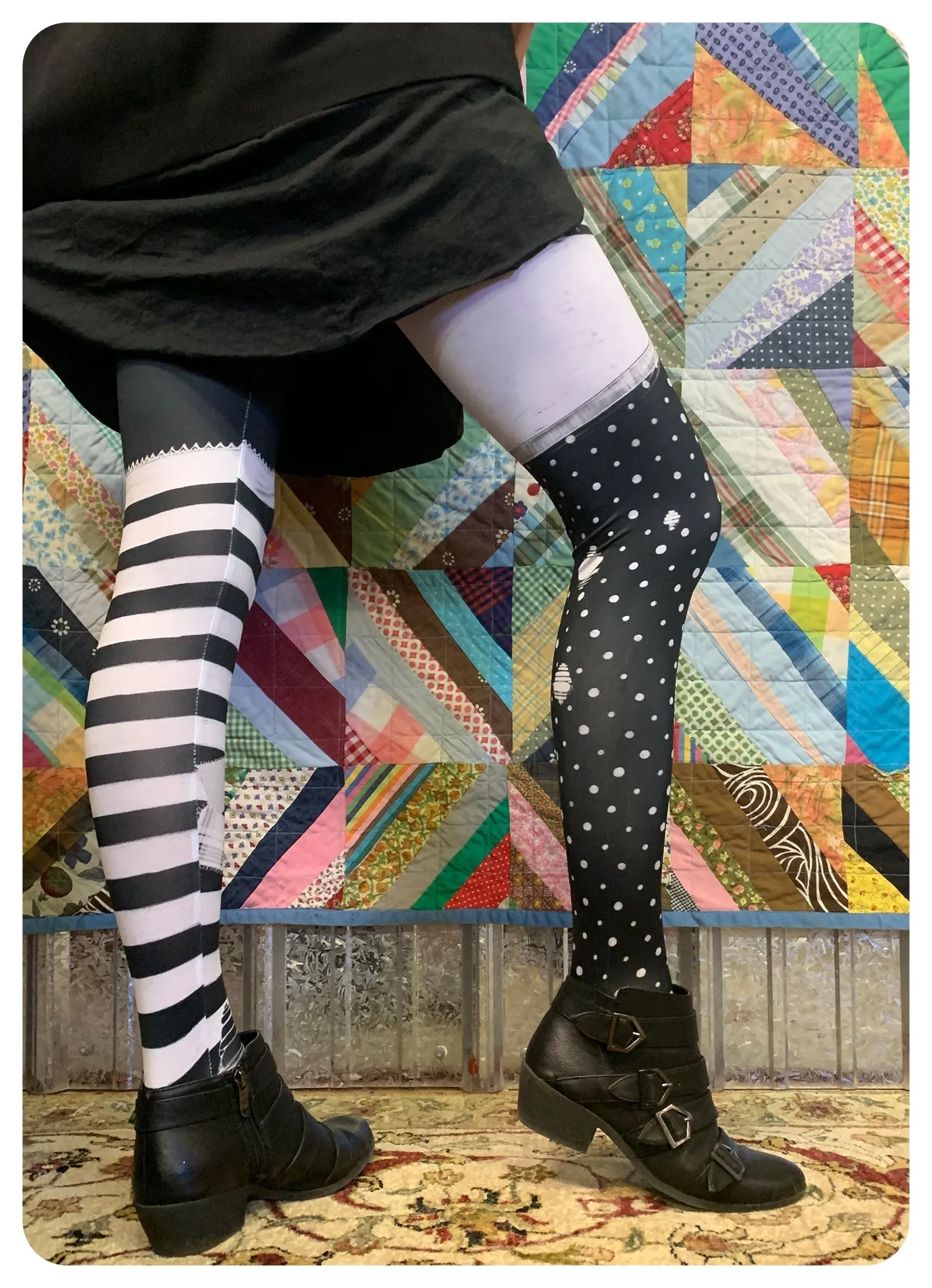 SAMPLE SALE - Pirate Pippi Leggings by fox savant