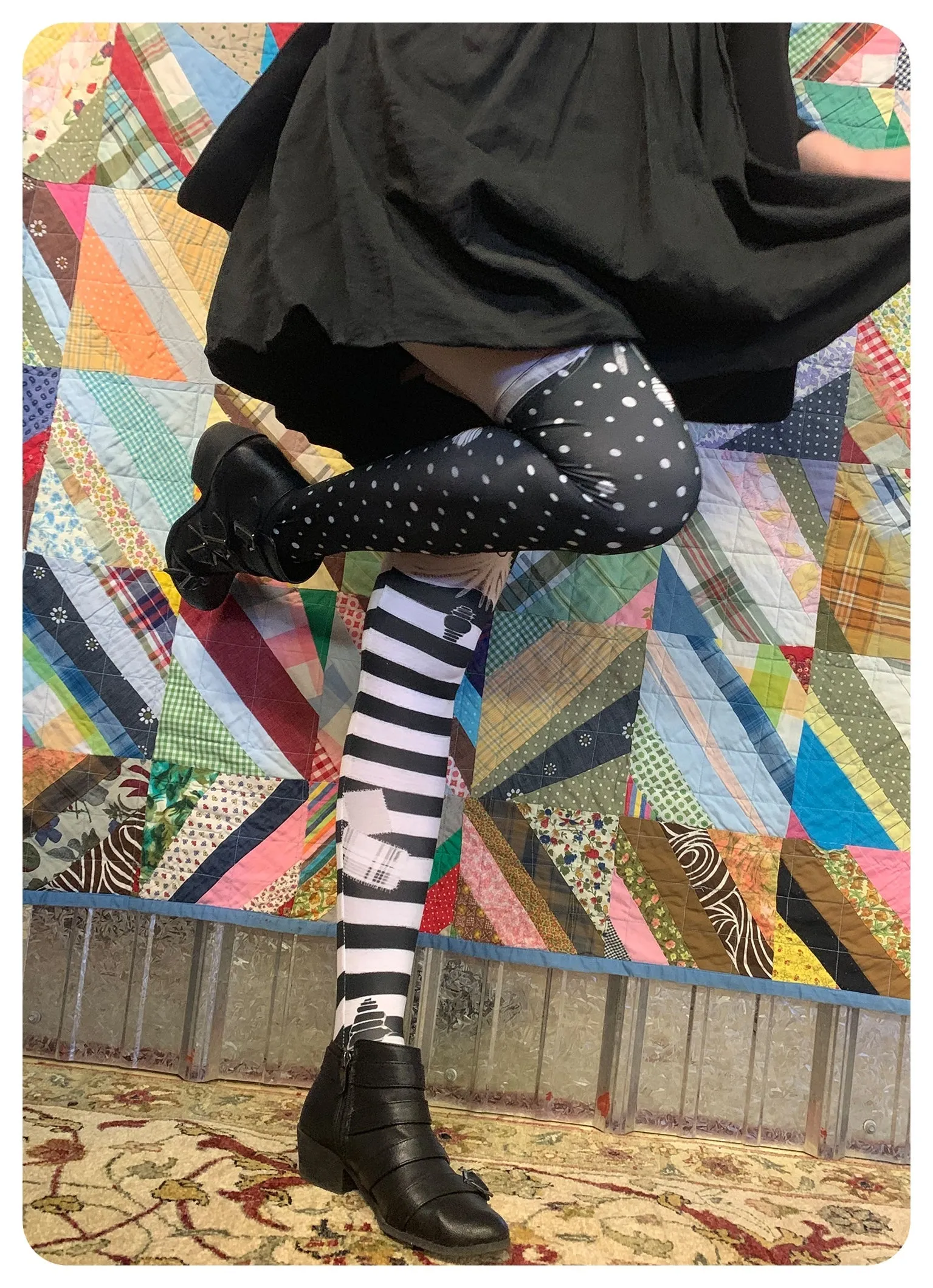 SAMPLE SALE - Pirate Pippi Leggings by fox savant